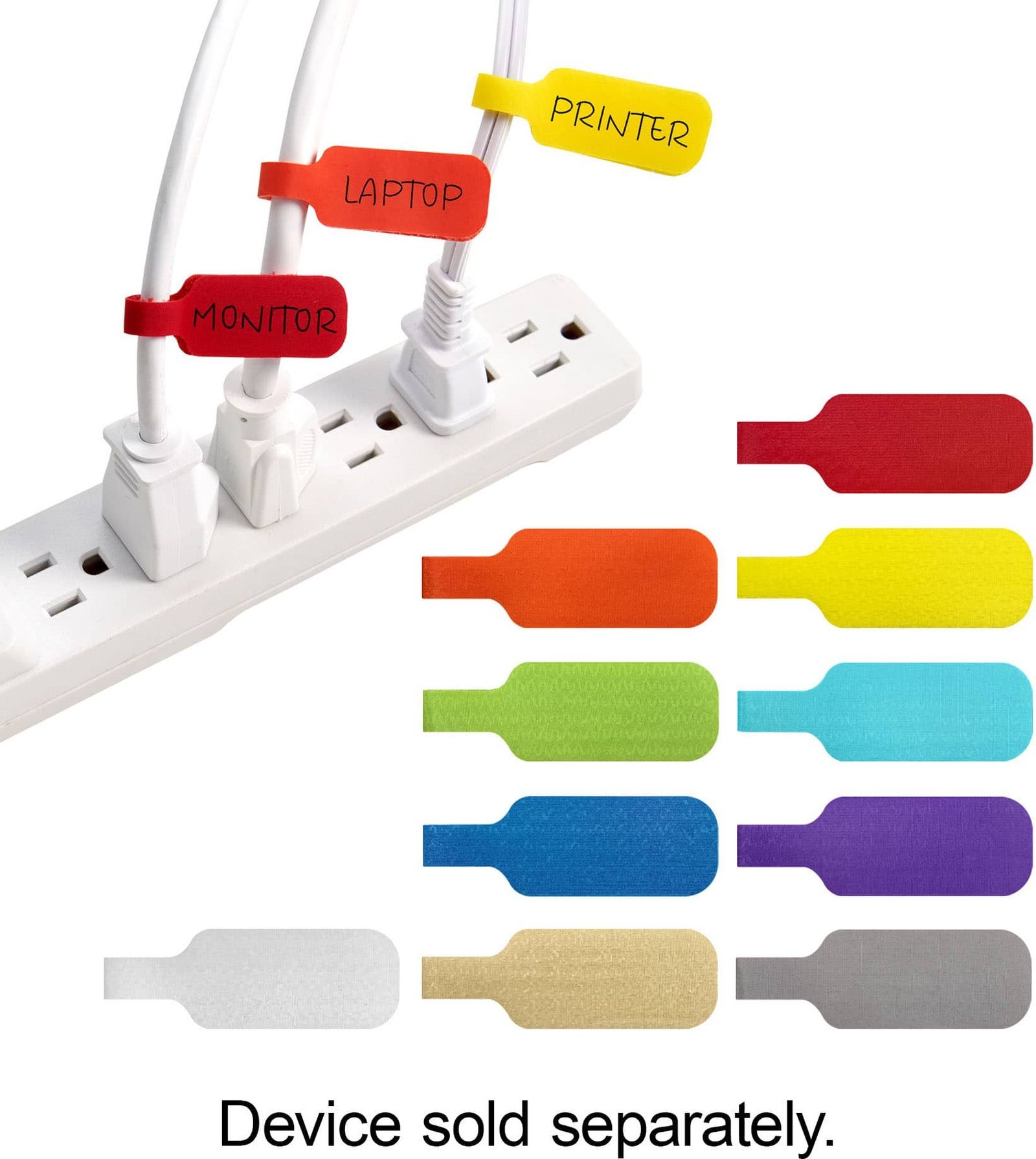 Wrap-It Storage - Cable Label - Assorted - Image 2
