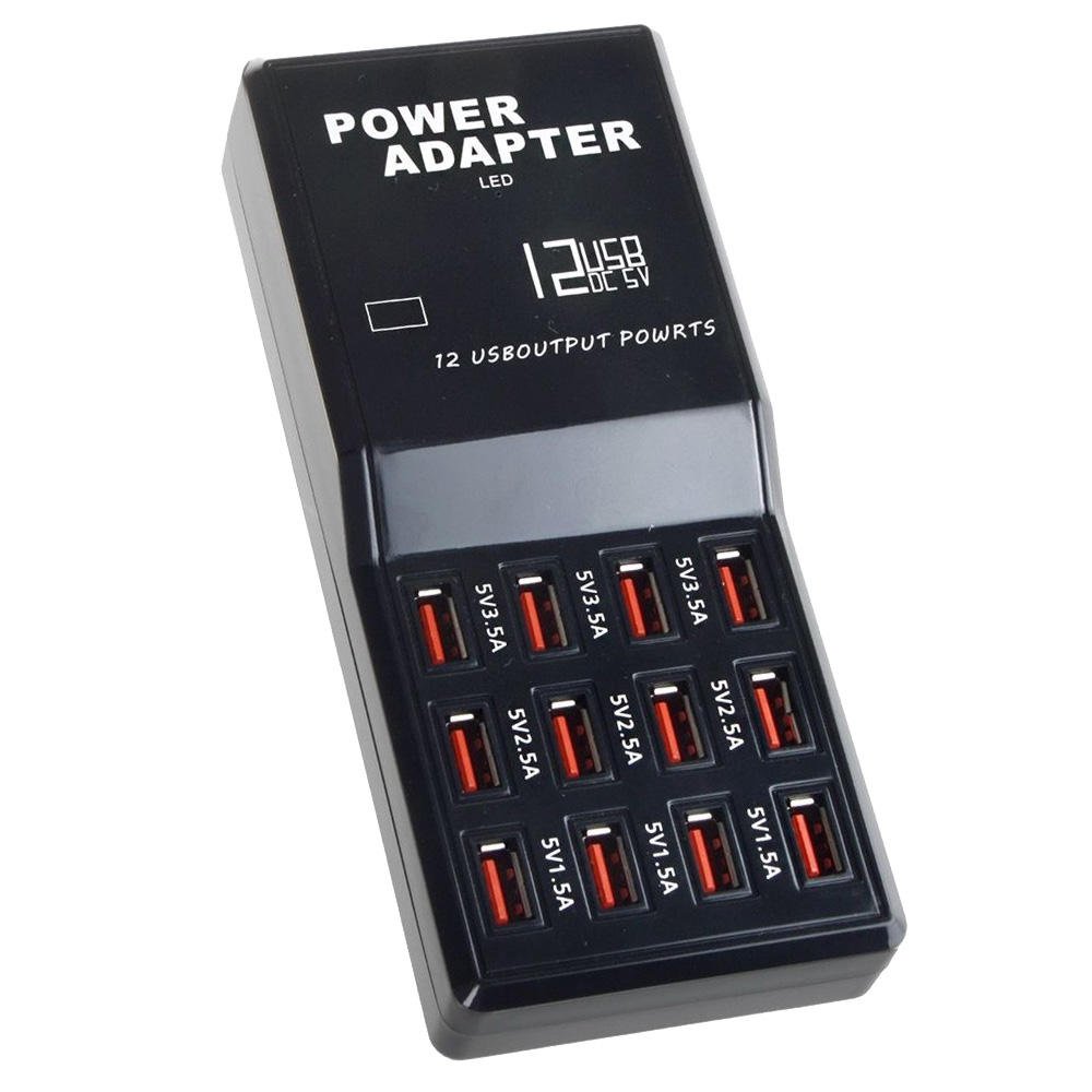 12-Port Multi USB Charger Station – Multifunction Fast Charging Hub 5V/2.4A for Multiple Devices - Image 2