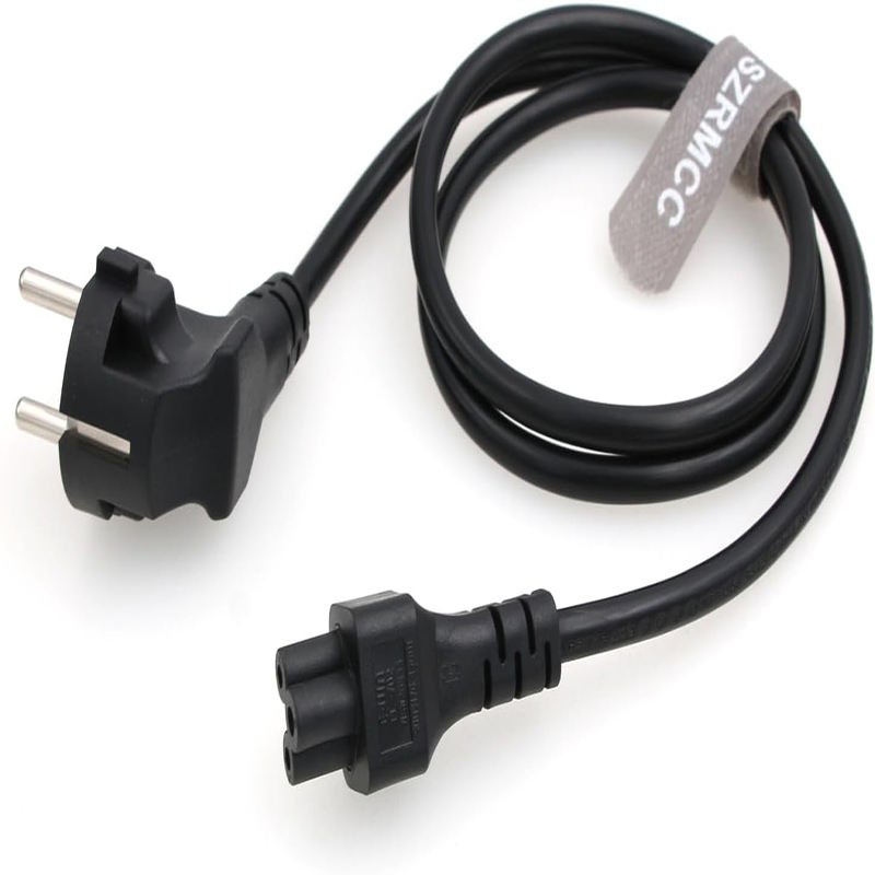 1.5M / 1.8M EU Plug C5 2-Pin AC Laptop Power Cord – IEC Computer Charger Extension Cable, 100% Pure Copper - Image 3