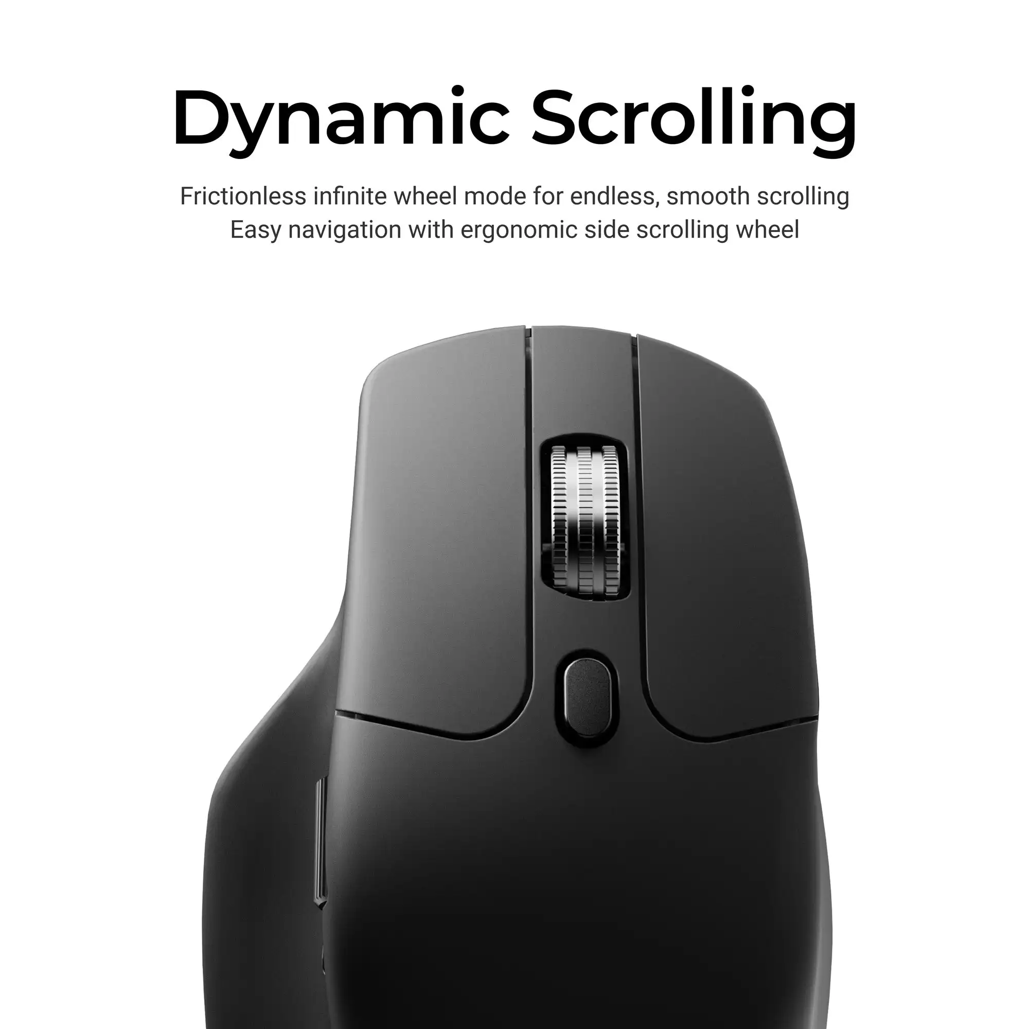 Keychron M6 Wireless Mouse All Silent Micro Switch PixArt 3950 Sensor 8K Polling Rate Dual Scrolling Modes - Image 3
