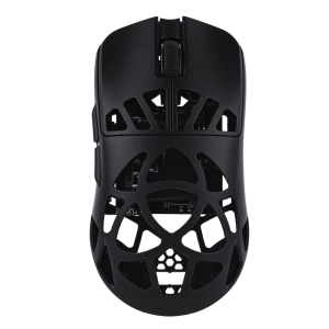 EPOMAKER Carbon X Wired/2.4G/BT Wireless Gaming Mouse 400 to 30,000 DPI Adjustable with PAW3950 Sensor for PC/Mac/Linux