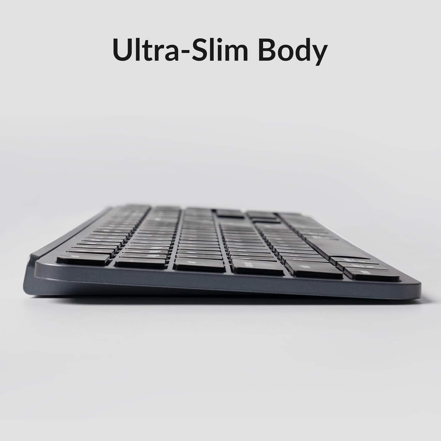 Keychron - B6 Pro 100% Custom Wireless Keyboard with Progrmmable ZMK Support - Space grey - Image 2